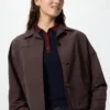 Women’s Open Collar Short Jacket
