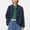 Women’s Open Collar Short Jacket