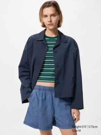 Women’s Open Collar Short Jacket