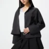 Women’s Open Collar Short Jacket