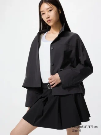 Women’s Open Collar Short Jacket
