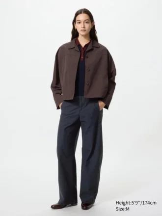 Women’s Open Collar Short Jacket