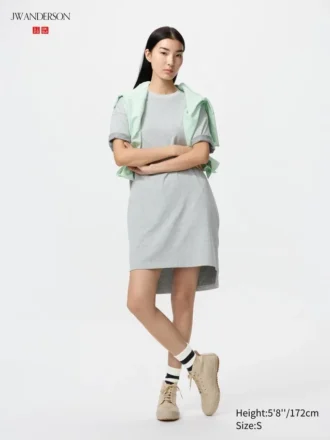 Women’s Oversized Bicolor T-Shirt Dress