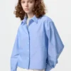 Women’s Oxford Boxy Cropped Shirt
