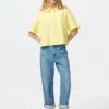 Women’s Oxford Boxy Shirt | Short Sleeve