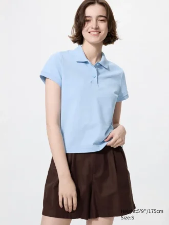 Women’s Pique Mini Polo Shirt