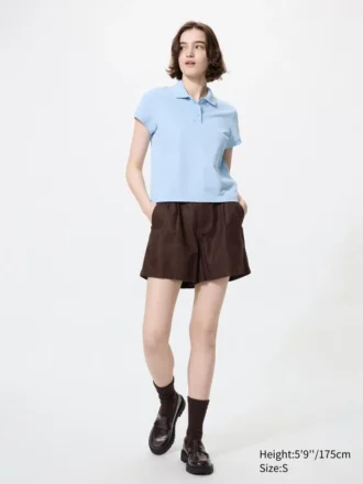 Women’s Pique Mini Polo Shirt