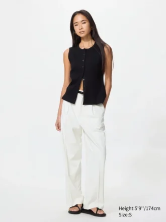 Women’s Pleated Wide Pants