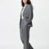 Women’s Pleated Wide Pants