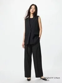 Women’s Pleated Wide Pants | Tall