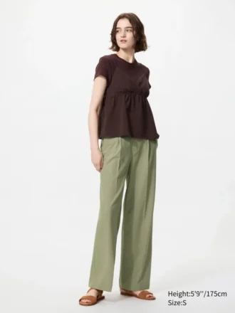 Women’s Pleated Wide Pants | Tall
