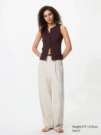 Women’s Pleated Wide Pants | Tall