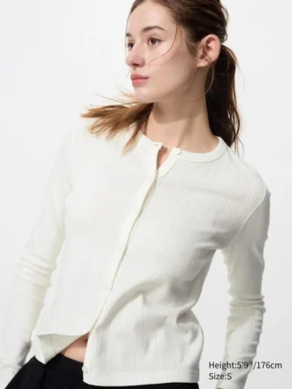 Women’s Pointelle Cardigan