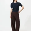 Women’s Pointelle Sweater | Short Sleeve