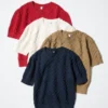 Women’s Pointelle Sweater | Short Sleeve