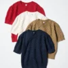 Women’s Pointelle Sweater | Short Sleeve