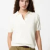 Women’s Polo Short Sleeve Sweater