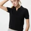 Women’s Polo Short Sleeve Sweater