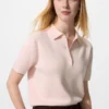 Women’s Polo Short Sleeve Sweater