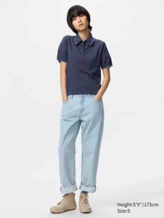 Women’s Polo Short Sleeve Sweater