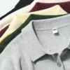 Women’s Polo Short Sleeve Sweater
