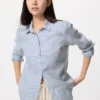 Women’s Premium Linen Shirt | Striped