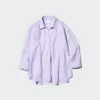 Women’s Premium Linen Skipper Collar 3/4 Sleeve Shirt | Striped