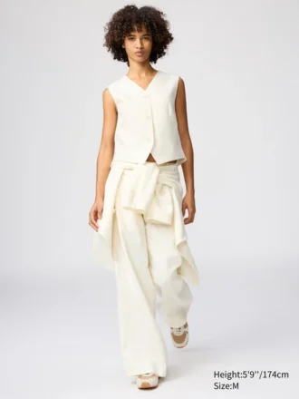 Women’s Premium Linen Vest
