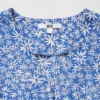 Women’s Printed V-Neck Long-Sleeve Blouse