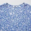 Women’s Printed V-Neck Long-Sleeve Mini Dress