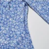 Women’s Printed V-Neck Long-Sleeve Mini Dress
