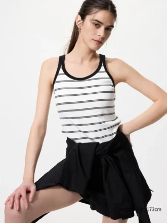 Women’s Racer Back Bra Top | Striped