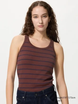 Women’s Racer Back Bra Top | Striped