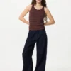 Women’s Racer Back Bra Top | Striped