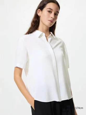 Women’s Rayon Short Sleeve Blouse