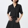 Women’s Rayon Short Sleeve Blouse