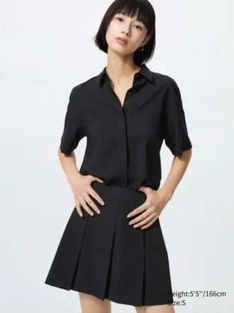 Women’s Rayon Short Sleeve Blouse