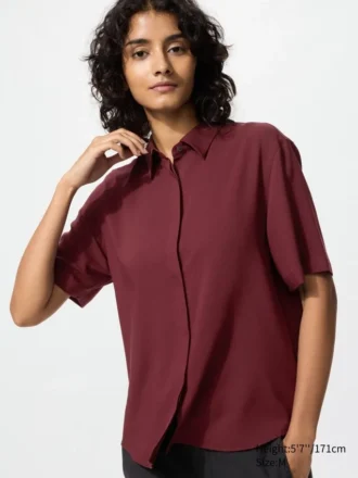 Women’s Rayon Short Sleeve Blouse