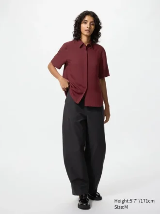 Women’s Rayon Short Sleeve Blouse