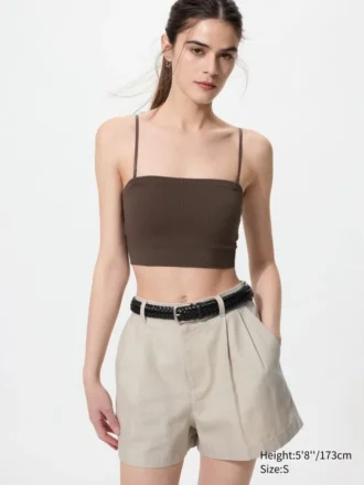Women’s Ribbed Bandeau Wireless Bra
