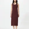 Women’s Ribbed Bra Dress | Striped