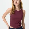 Women’s Ribbed Cropped Bra Top