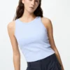 Women’s Ribbed Cropped Bra Top
