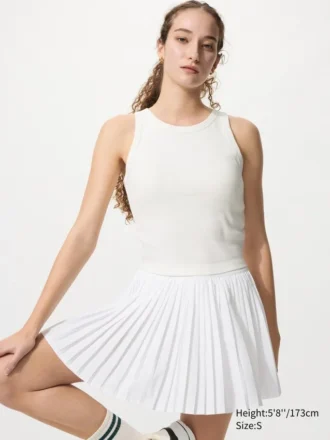 Women’s Ribbed Cropped Bra Top