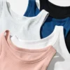 Women’s Ribbed Cropped Bra Top | 2025 Edition
