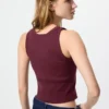 Women’s Ribbed Cropped Bra Top