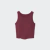 Women’s Ribbed Cropped Bra Top