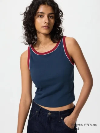 Women’s Ribbed Cropped Bra Top | Ringer