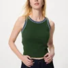 Women’s Ribbed Cropped Bra Top | Ringer