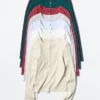 Women’s Ribbed Henley Neck T-Shirt